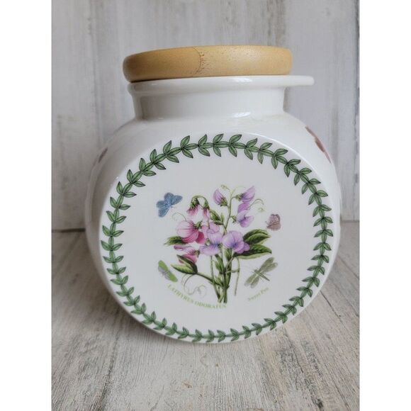 Portmeirion Botanic Gardens Sweet Pea multi purpose jar decor - Picture 5 of 11